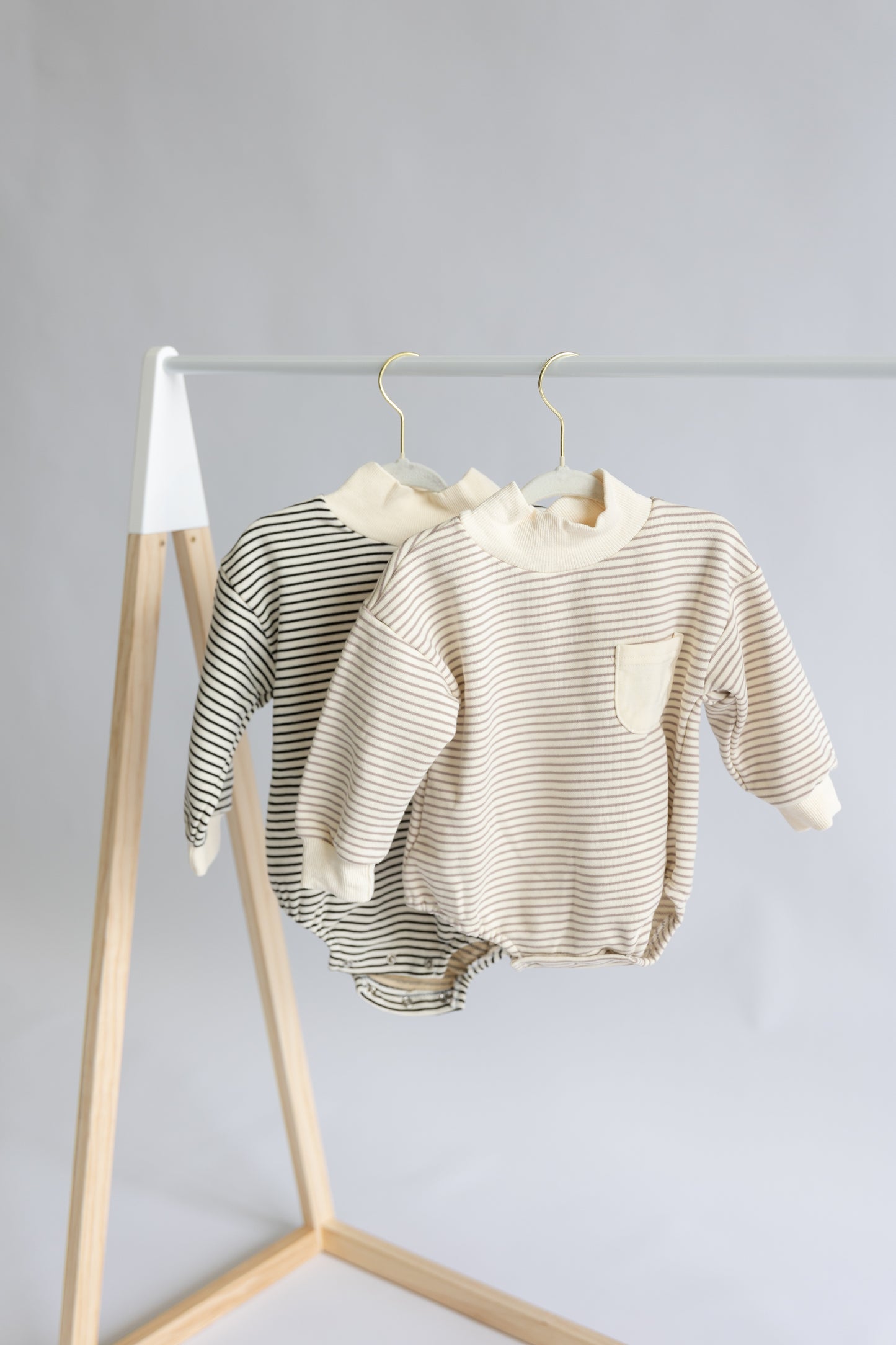 Turtle Neck Oversized Romper